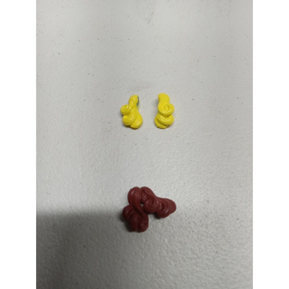 Lot Of 4 Hair For Polly Pocket